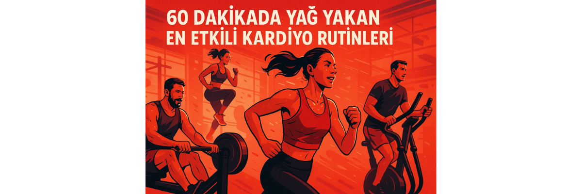 60 Dakikada Yağ Yakan En Etkili Kardiyo Rutinleri