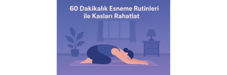 60 Dakikalık Esneme Rutinleri ile Kasları Rahatlat